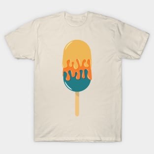 Melting ice cream illustration T-Shirt